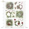 zimowe wianki*winter garlands*Wintergirlanden*guirnaldas de invierno